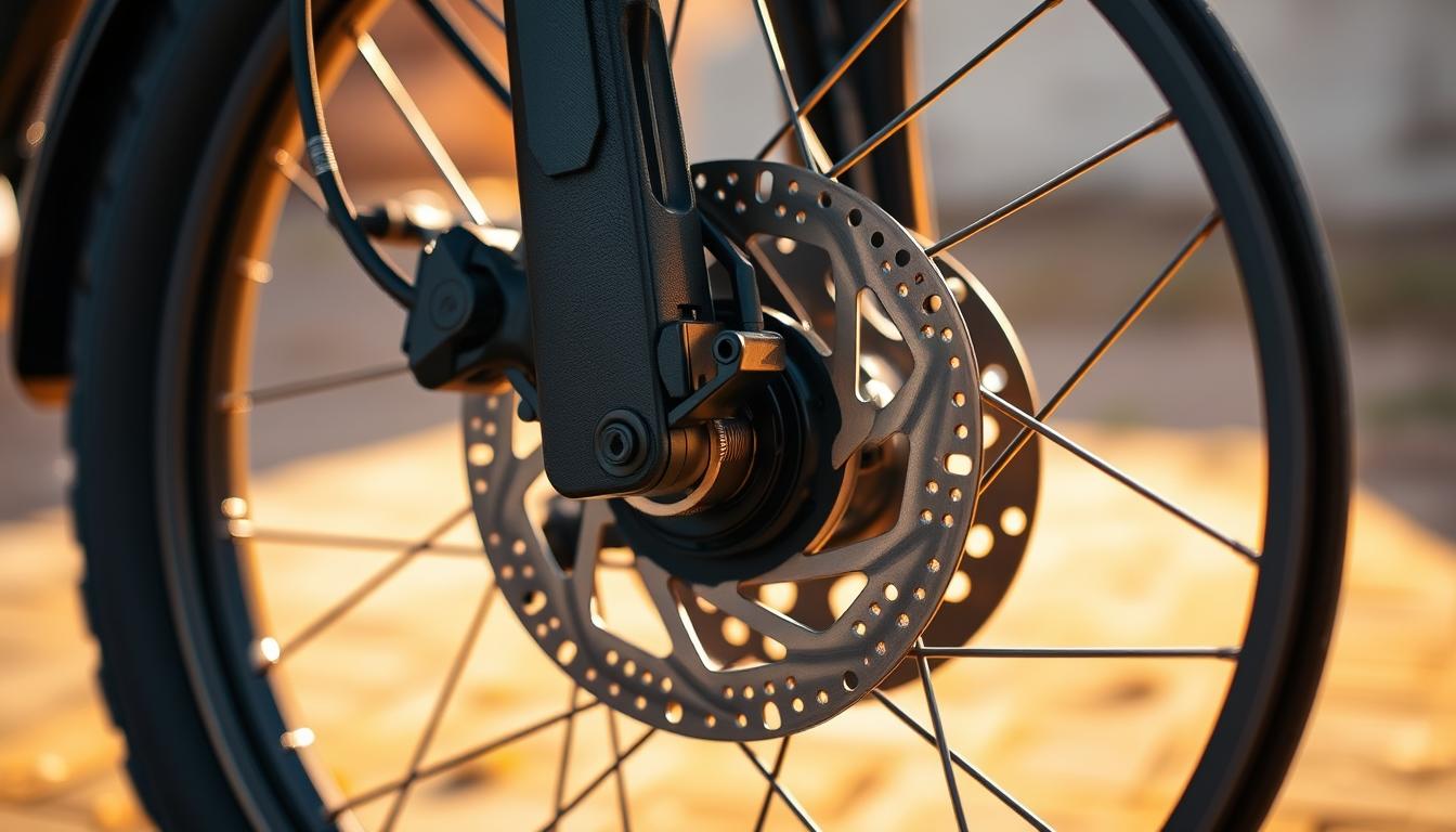 e-bike bremse quietscht